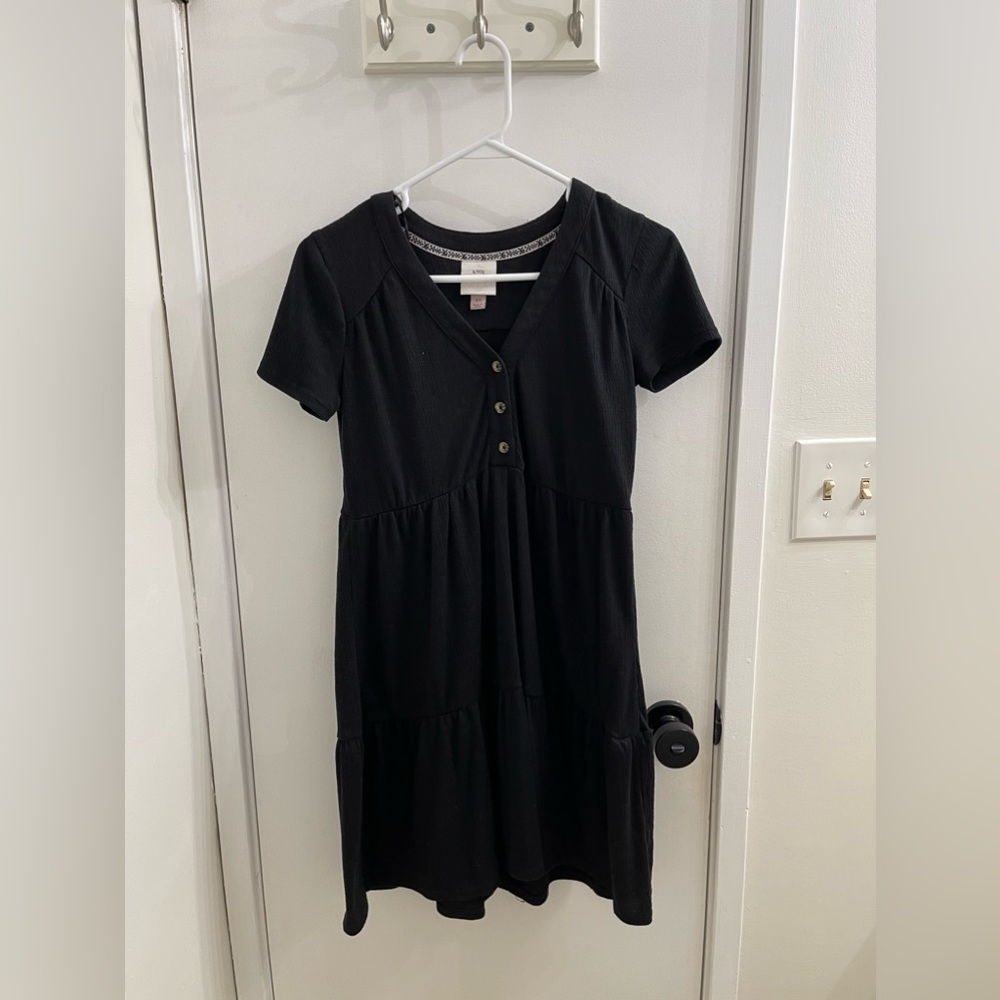 Knox Rose Short Sleeve Henley Dress